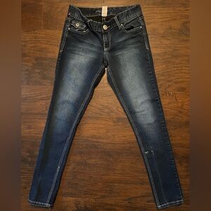 Women's Blue Jeans Maurices Size M Regular Skinny Jeans